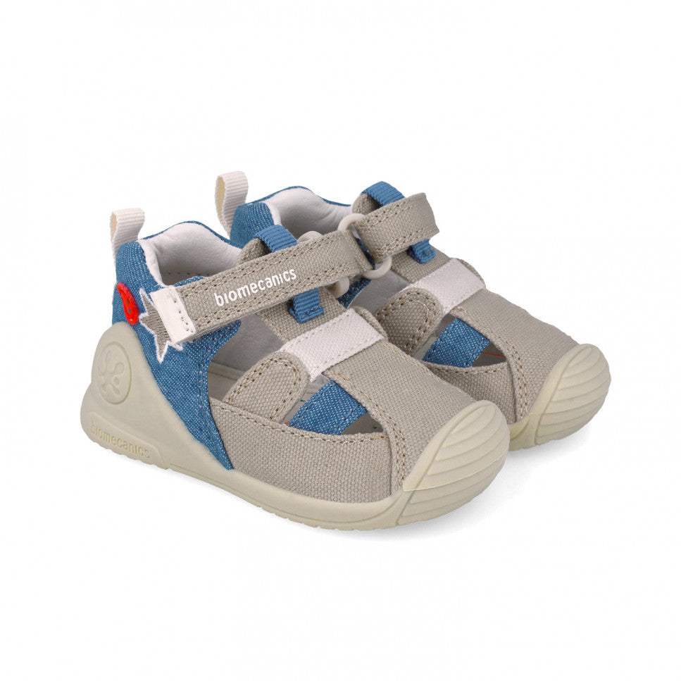 Sandales en Toile Premiers Pas Ergonomiques pour Bébé