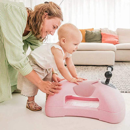 Scoot And Ride My First Trotteur & Porteur 3en1 - Rose 6M+ - Scoot And Ride - Trotteurs Pousseurs pour bébé Maroc -www.babyboss.ma