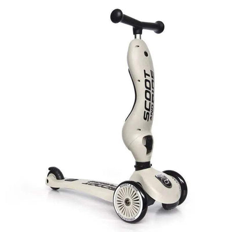 Scoot And Ride Trottinette 2en1 Highwaykick 1 - biege - Scoot And Ride - Trottinettes Evolutives pour bébé Maroc -www.babyboss.ma