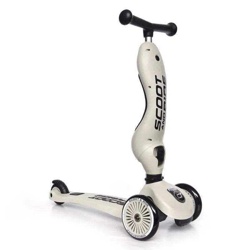 Scoot And Ride Trottinette 2en1 Highwaykick 1 - biege - Scoot And Ride - Trottinettes Evolutives pour bébé Maroc -www.babyboss.ma