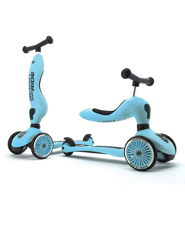 Scoot And Ride Trottinette 2en1 Highwaykick 1 - Blueberry - Scoot And Ride - pour bébé maroc