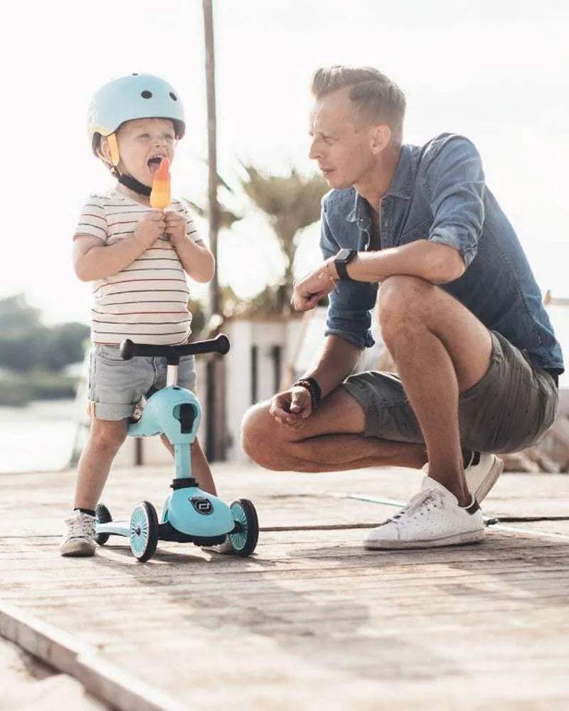Scoot And Ride Trottinette 2en1 Highwaykick 1 - Blueberry - Scoot And Ride - Trottinettes Evolutives pour bébé Maroc -www.babyboss.ma