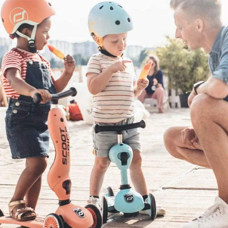 Scoot And Ride Trottinette 2en1 Highwaykick 1 - Blueberry - Scoot And Ride - Trottinettes Evolutives pour bébé Maroc -www.babyboss.ma