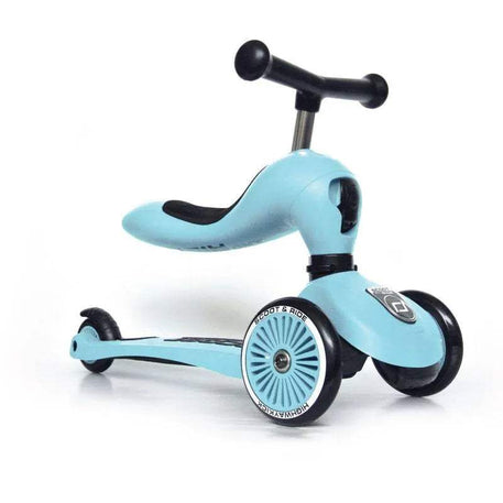 Scoot And Ride Trottinette 2en1 Highwaykick 1 - Blueberry - Scoot And Ride - Trottinettes Evolutives pour bébé Maroc -www.babyboss.ma