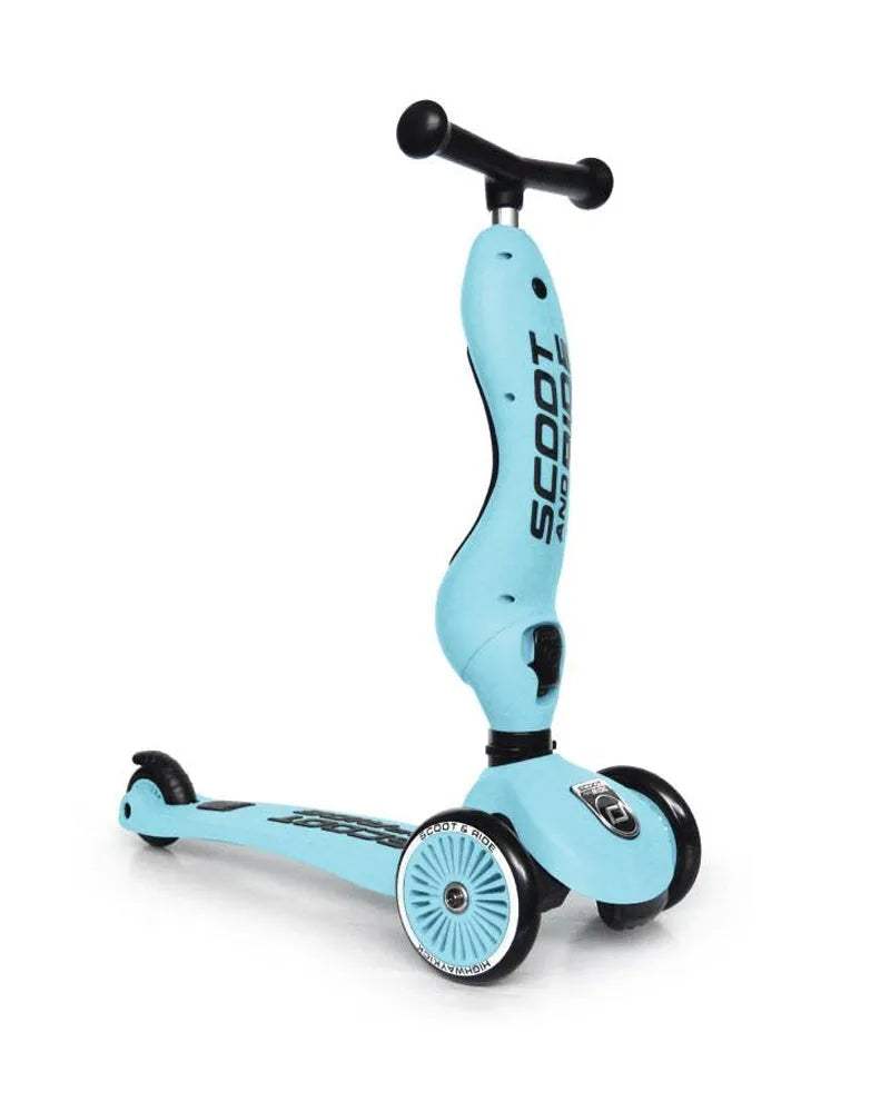 Scoot And Ride Trottinette 2en1 Highwaykick 1 - Blueberry - Scoot And Ride - Trottinettes Evolutives pour bébé Maroc -www.babyboss.ma