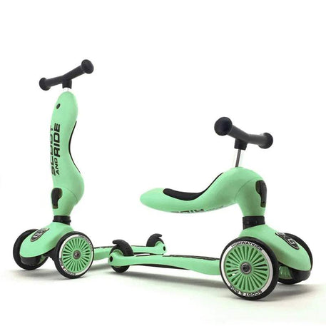Scoot And Ride Trottinette 2en1 Highwaykick 1 - Kiwi - Scoot And Ride - Trottinettes Evolutives pour bébé Maroc -www.babyboss.ma