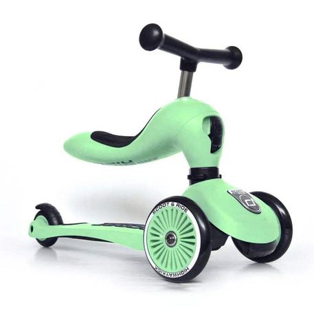 Scoot And Ride Trottinette 2en1 Highwaykick 1 - Kiwi - Scoot And Ride - Trottinettes Evolutives pour bébé Maroc -www.babyboss.ma
