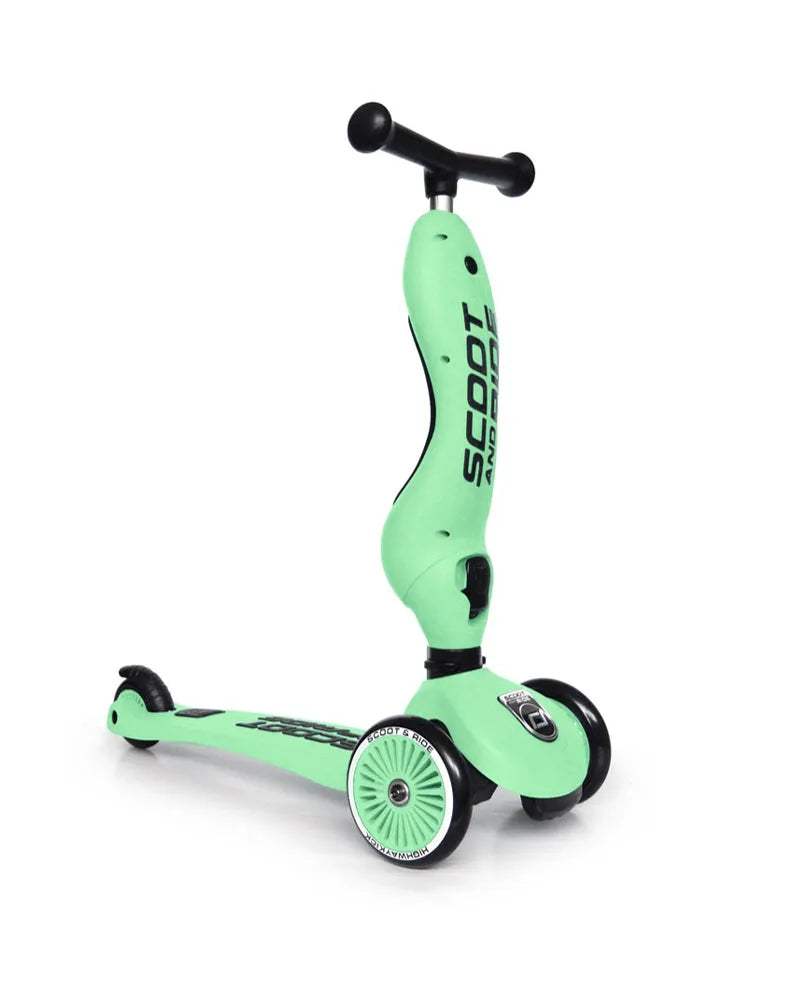 Scoot And Ride Trottinette 2en1 Highwaykick 1 - Kiwi - Scoot And Ride - Trottinettes Evolutives pour bébé Maroc -www.babyboss.ma