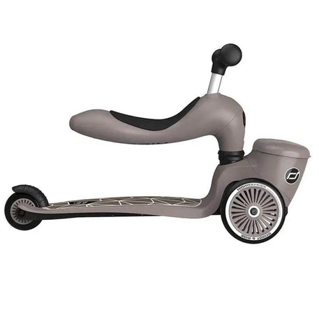 Scoot And Ride Trottinette 2en1 Highwaykick 1 Lifestyle - Brown Lines - Scoot And Ride - Trottinettes Evolutives pour bébé Maroc -www.babyboss.ma