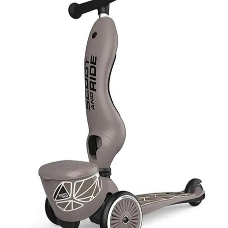 Scoot And Ride Trottinette 2en1 Highwaykick 1 Lifestyle - Brown Lines - Scoot And Ride - Trottinettes Evolutives pour bébé Maroc -www.babyboss.ma