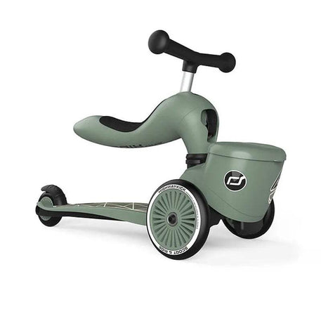 Scoot And Ride Trottinette 2en1 Highwaykick 1 Lifestyle - Green Lines - Scoot And Ride - Trottinettes Evolutives pour bébé Maroc -www.babyboss.ma