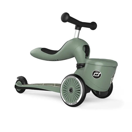 Scoot And Ride Trottinette 2en1 Highwaykick 1 Lifestyle - Green Lines - Scoot And Ride - pour bébé maroc