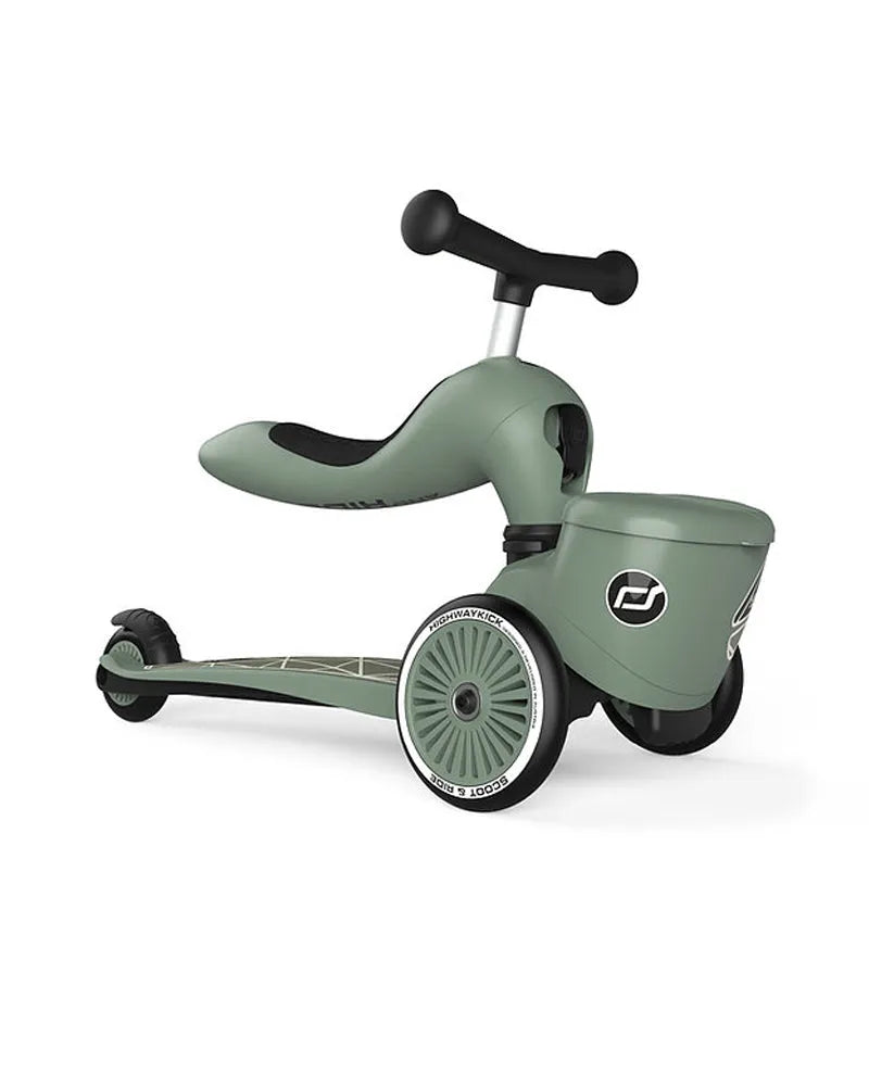 Scoot And Ride Trottinette 2en1 Highwaykick 1 Lifestyle - Green Lines - Scoot And Ride - pour bébé maroc