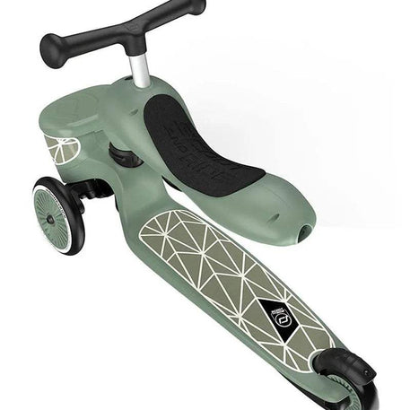 Scoot And Ride Trottinette 2en1 Highwaykick 1 Lifestyle - Green Lines - Scoot And Ride - Trottinettes Evolutives pour bébé Maroc -www.babyboss.ma