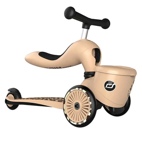 Scoot And Ride Trottinette 2en1 Highwaykick 1 Lifestyle - Leopard - Scoot And Ride - pour bébé maroc