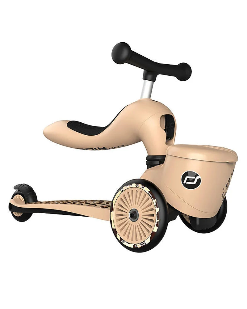 Scoot And Ride Trottinette 2en1 Highwaykick 1 Lifestyle - Leopard - Scoot And Ride - pour bébé maroc