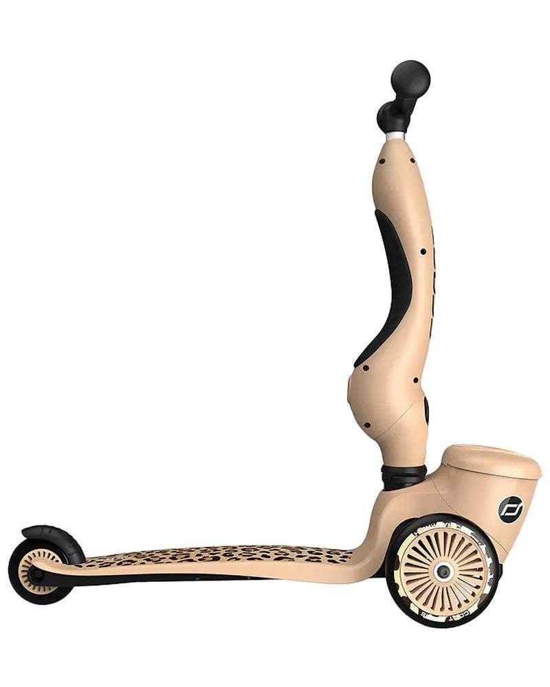 Scoot And Ride Trottinette 2en1 Highwaykick 1 Lifestyle - Leopard - Scoot And Ride - Trottinettes Evolutives pour bébé Maroc -www.babyboss.ma