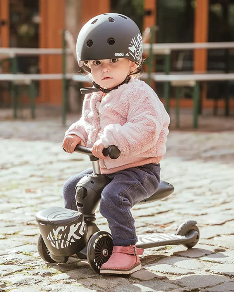 Scoot And Ride Trottinette 2en1 Highwaykick 1 Lifestyle - Zebra - Scoot And Ride - pour bébé maroc