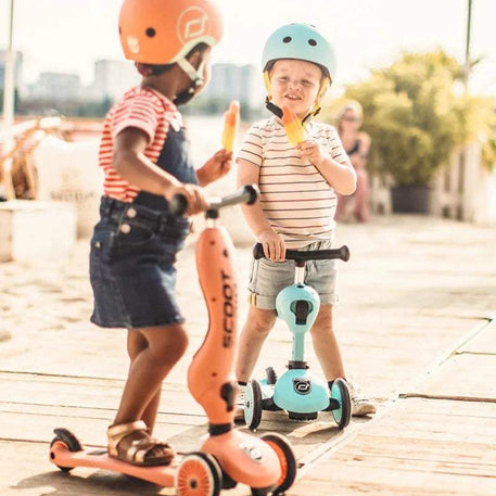 Scoot And Ride Trottinette 2en1 Highwaykick 1 - Pèche - Scoot And Ride - Trottinettes Evolutives pour bébé Maroc -www.babyboss.ma