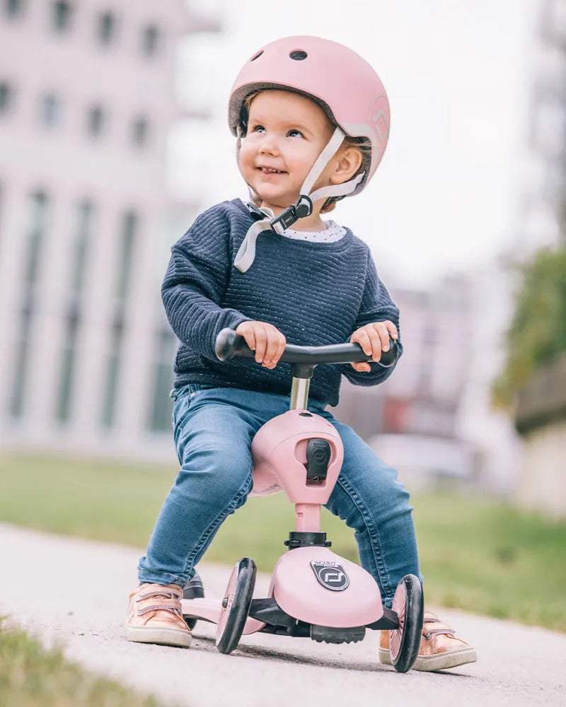 Scoot And Ride Trottinette 2en1 Highwaykick 1 - Rose - Scoot And Ride - Trottinettes Evolutives pour bébé Maroc -www.babyboss.ma