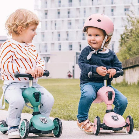 Scoot And Ride Trottinette 2en1 Highwaykick 1 - Rose - Scoot And Ride - Trottinettes Evolutives pour bébé Maroc -www.babyboss.ma