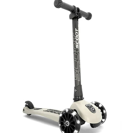 Scoot And Ride Trottinette 2en1 Highwaykick 3 Led - Ecru - Scoot And Ride - pour bébé maroc