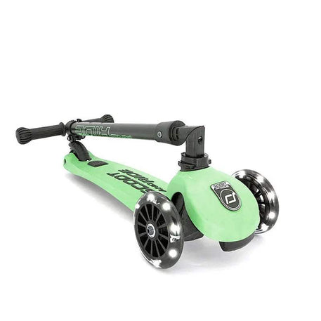 Scoot And Ride Trottinette 2en1 Highwaykick 3 Led - Kiwi - Scoot And Ride - Trottinettes 3 roues pour bébé Maroc -www.babyboss.ma