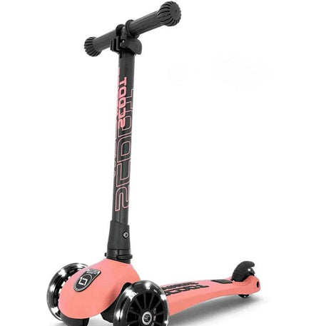 Scoot And Ride Trottinette 2en1 Highwaykick 3 Led - Pêche - Scoot And Ride - Trottinettes 3 roues pour bébé Maroc -www.babyboss.ma