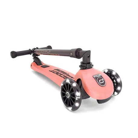 Scoot And Ride Trottinette 2en1 Highwaykick 3 Led - Pêche - Scoot And Ride - Trottinettes 3 roues pour bébé Maroc -www.babyboss.ma