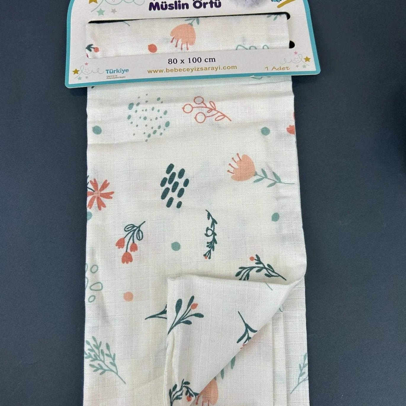 Sebi BébéHousse en mousseline multi-usages Sebi Baby 80X100 cm - Sebi - pour bébé Maroc -www.babyboss.ma