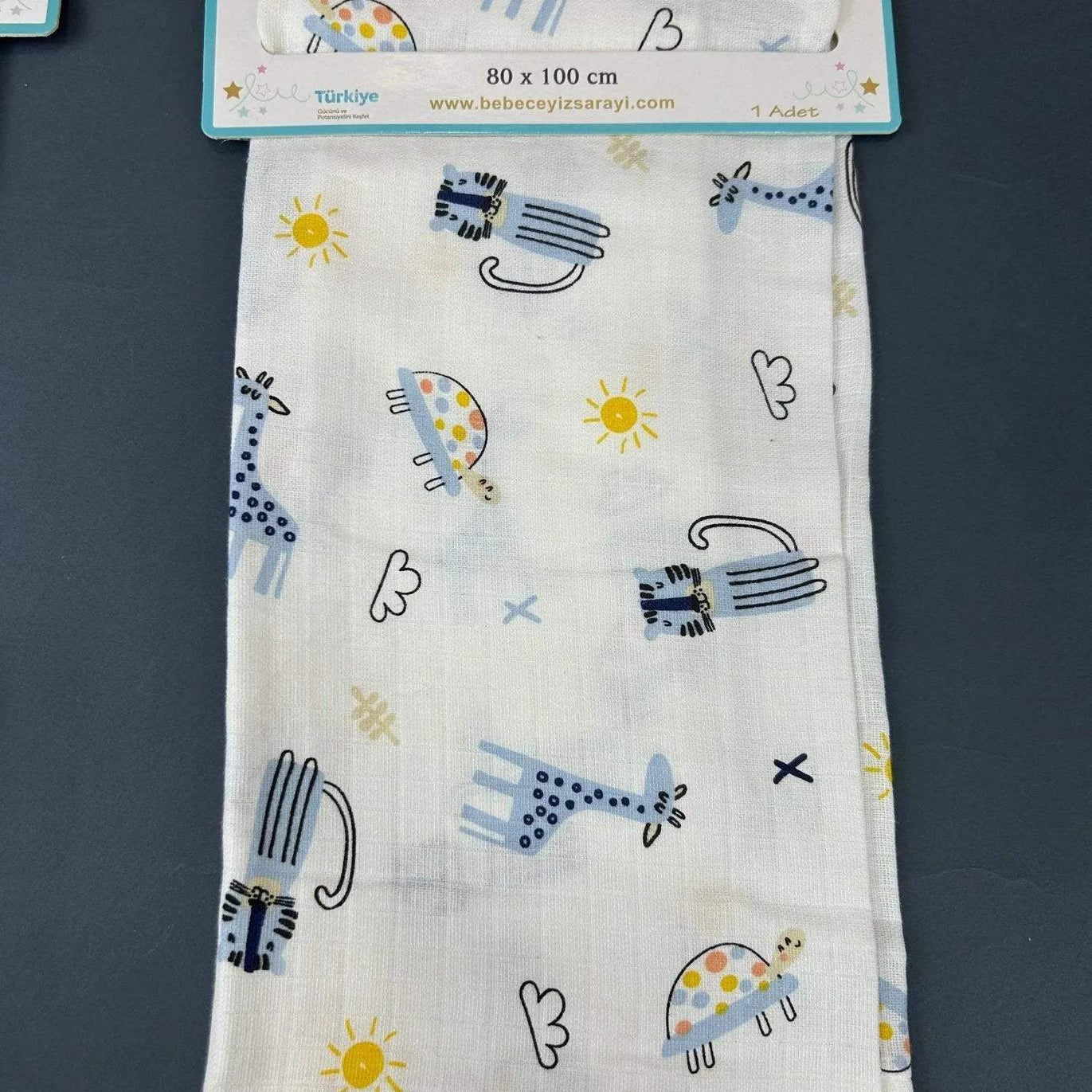 Sebi BébéHousse en mousseline multi-usages Sebi Baby 80X100 cm - Sebi - pour bébé Maroc -www.babyboss.ma