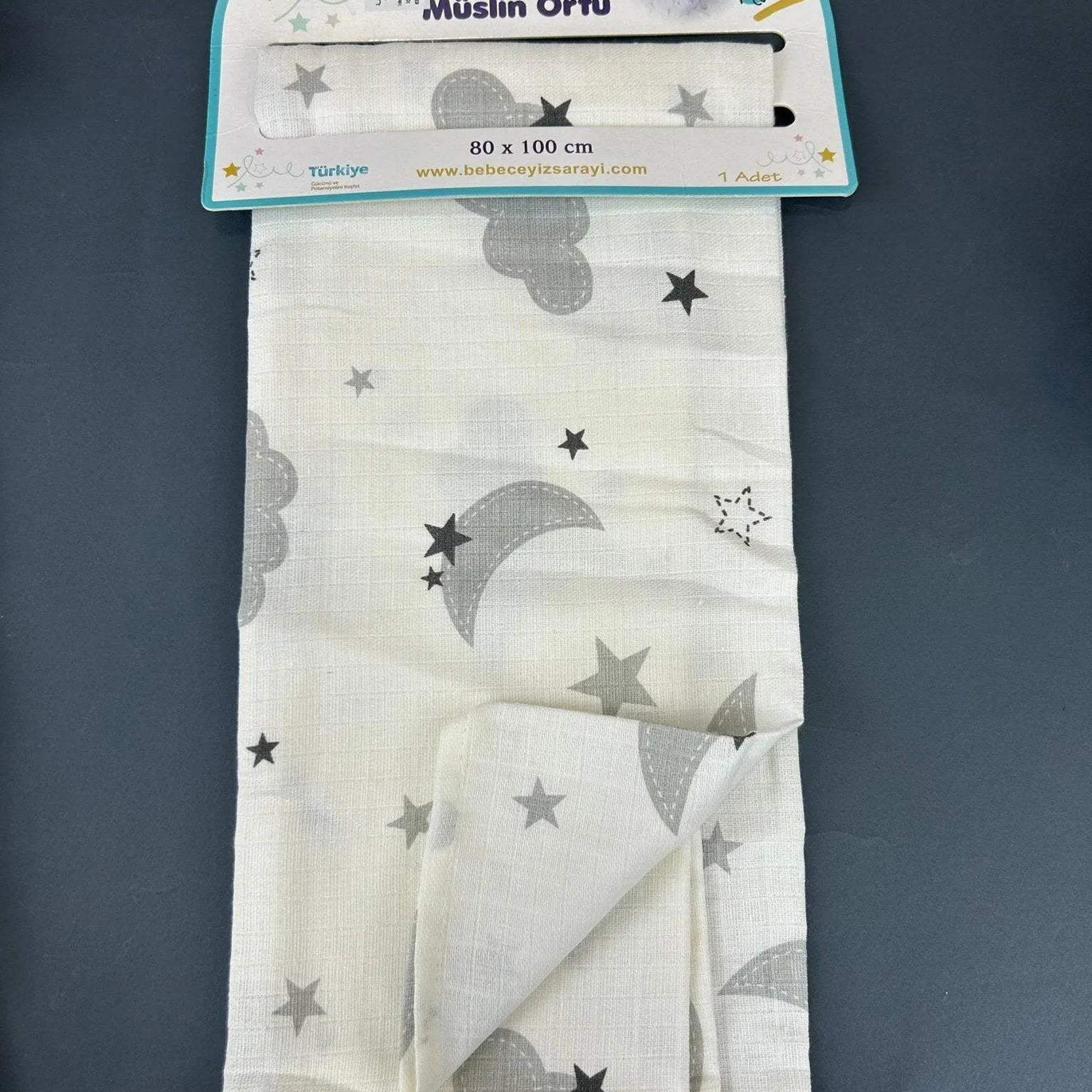 Sebi BébéHousse en mousseline multi-usages Sebi Baby 80X100 cm - Sebi - pour bébé Maroc -www.babyboss.ma