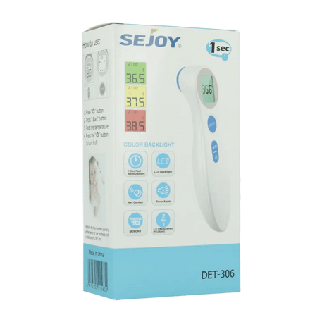 SEJOY INFRARED THERMOMÈTRE DET-306 - Sejoy - pour bébé Maroc -www.babyboss.ma