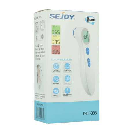 SEJOY INFRARED THERMOMÈTRE DET-306 - Babyboss.ma - Sejoy - pour bébé maroc