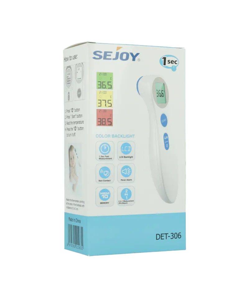 SEJOY INFRARED THERMOMÈTRE DET-306 - Babyboss.ma - Sejoy - pour bébé maroc