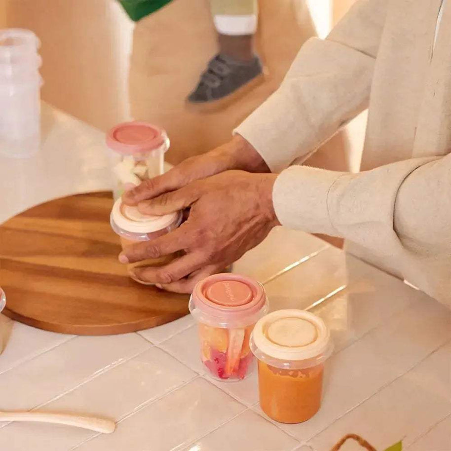 Set 4 Pots De Conservation Valencia By Miniland - 250ML - Miniland - pour bébé Maroc -www.babyboss.ma