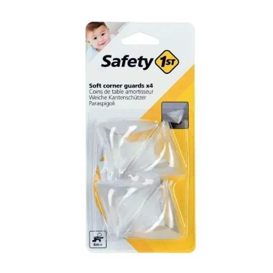 Set de 4 protèges coins souples - Safety - pour bébé Maroc -www.babyboss.ma