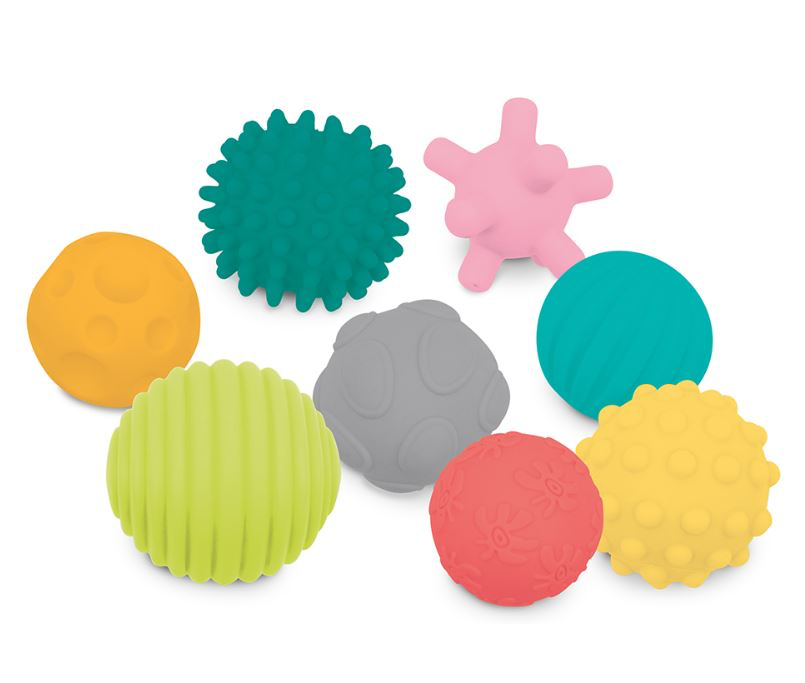 Set de 8 balles - Ludi - Ludi - Peluches - Babyboss.ma