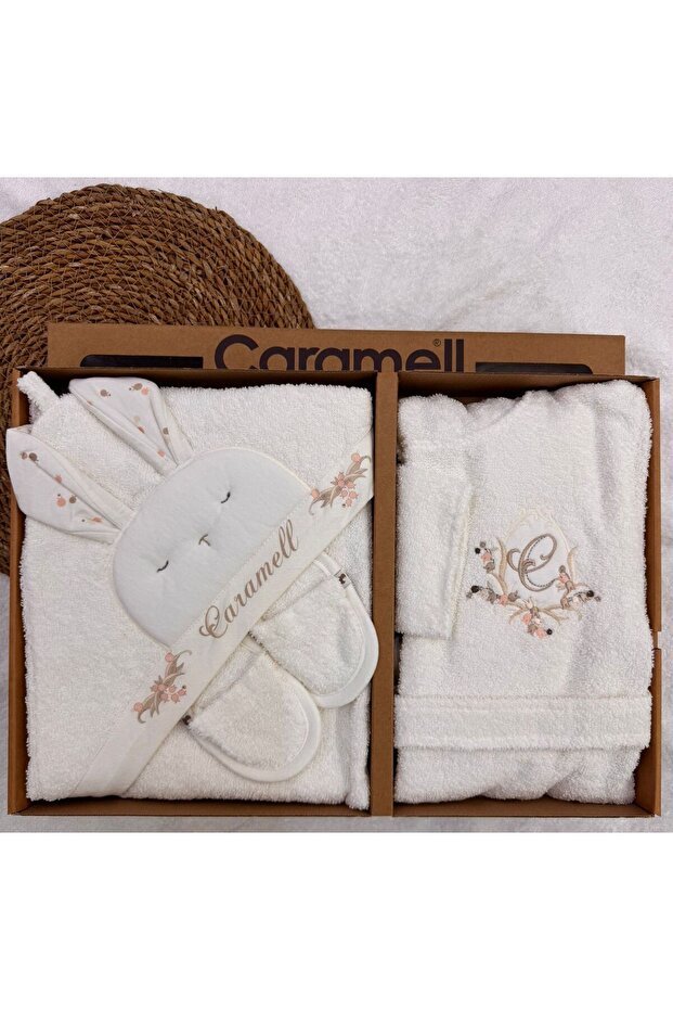 set_peignoir_bb_cru_1_an-52734173577527-bebe-babyboss.ma-maroc - Babyboss.ma -bebe-maroc