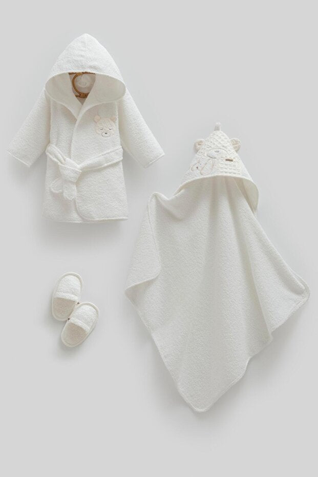 set_peignoir_bb_cru_1_an-52734200348983-bebe-babyboss.ma-maroc - Babyboss.ma -bebe-maroc