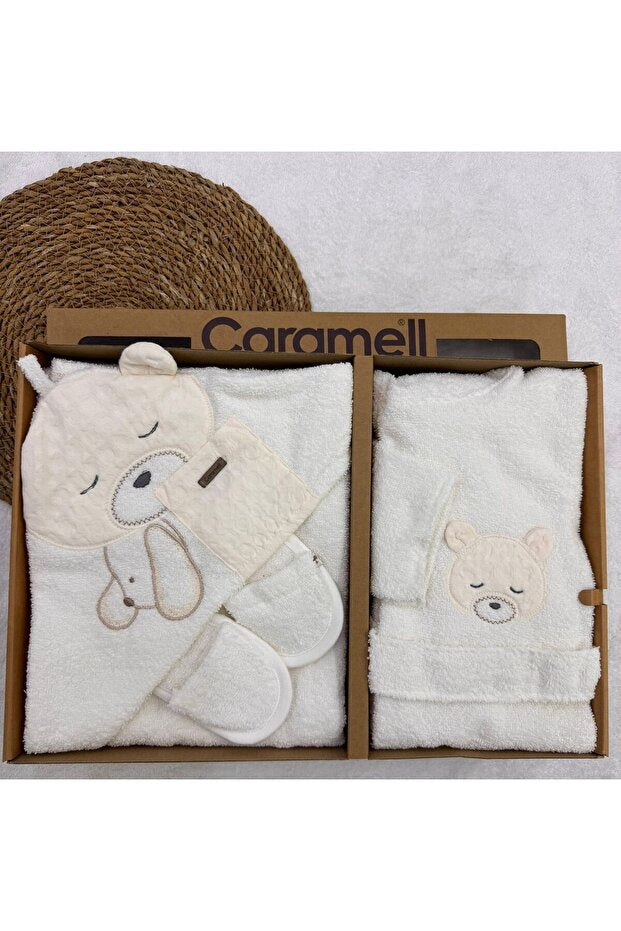 set_peignoir_bb_cru_1_an-52734200971575-bebe-babyboss.ma-maroc - Babyboss.ma -bebe-maroc