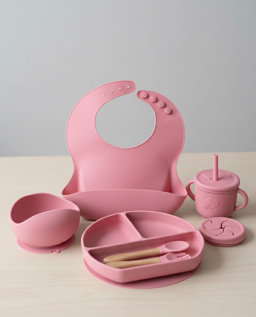 set_repas_en_silicone-52663666639159-bebe-babyboss.ma-maroc - Babyboss.ma -bebe-maroc