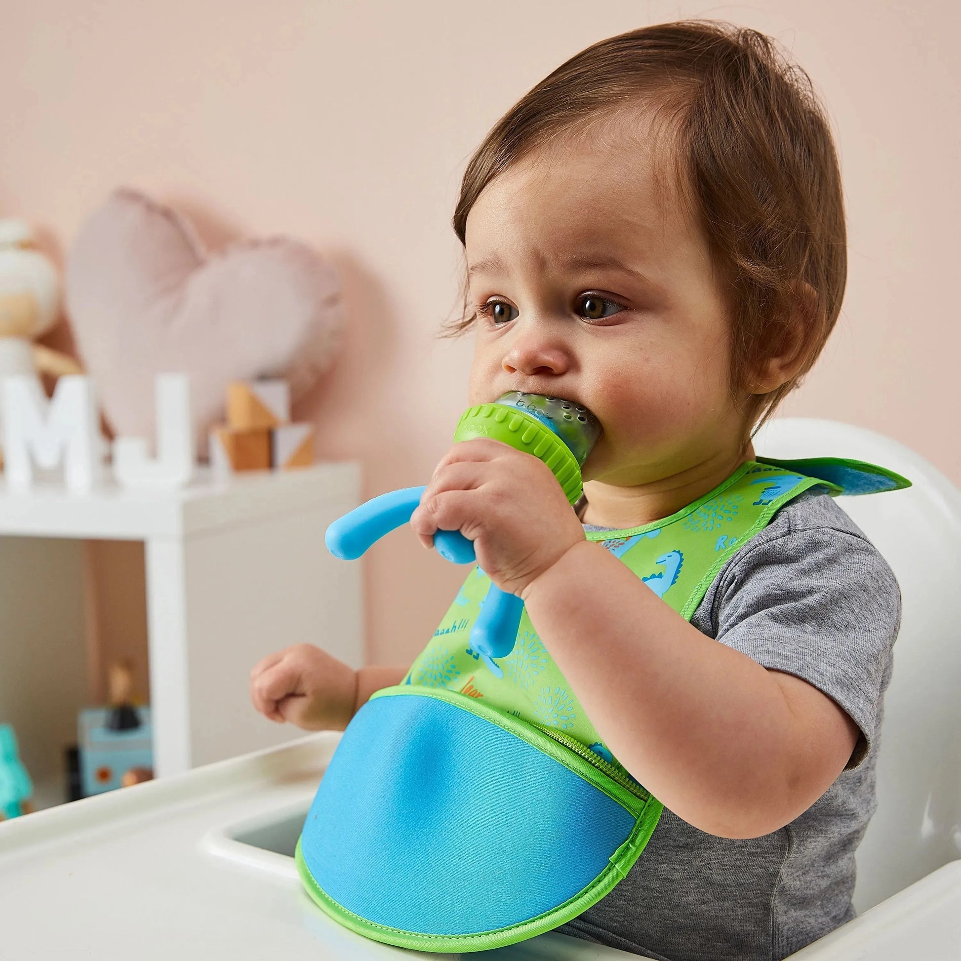 silicone fresh food feeder - ocean breeze - Babyboss.ma - BBOX USA - pour bébé maroc