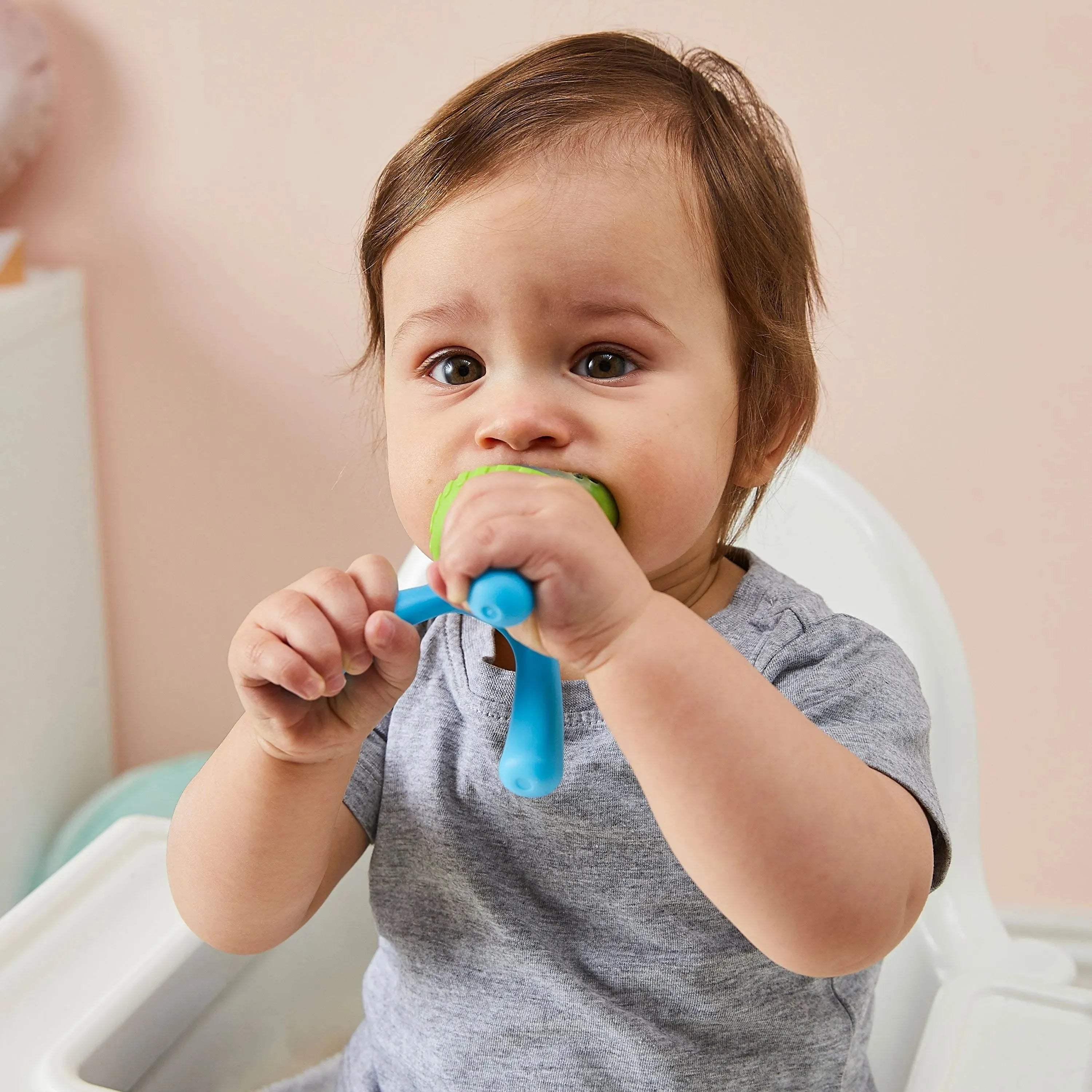 Grignoteuses en silicone - ocean breeze - BBOX USA - Food feeders pour bébé Maroc -www.babyboss.ma