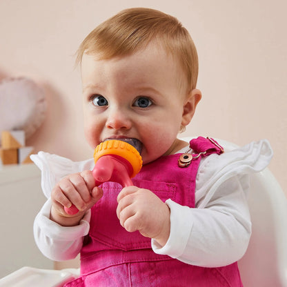 silicone fresh food feeder - strawberry shake - Babyboss.ma - BBOX USA - pour bébé maroc