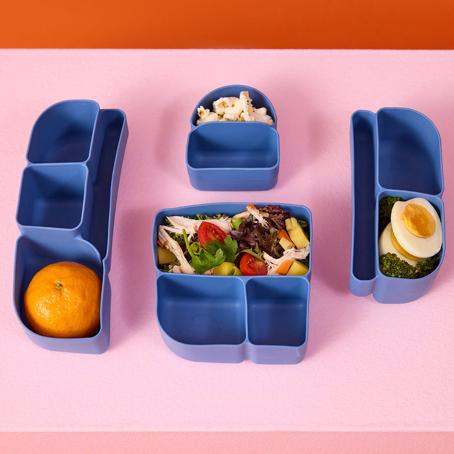 Silicone Bento Buddy Snackbox – ocean