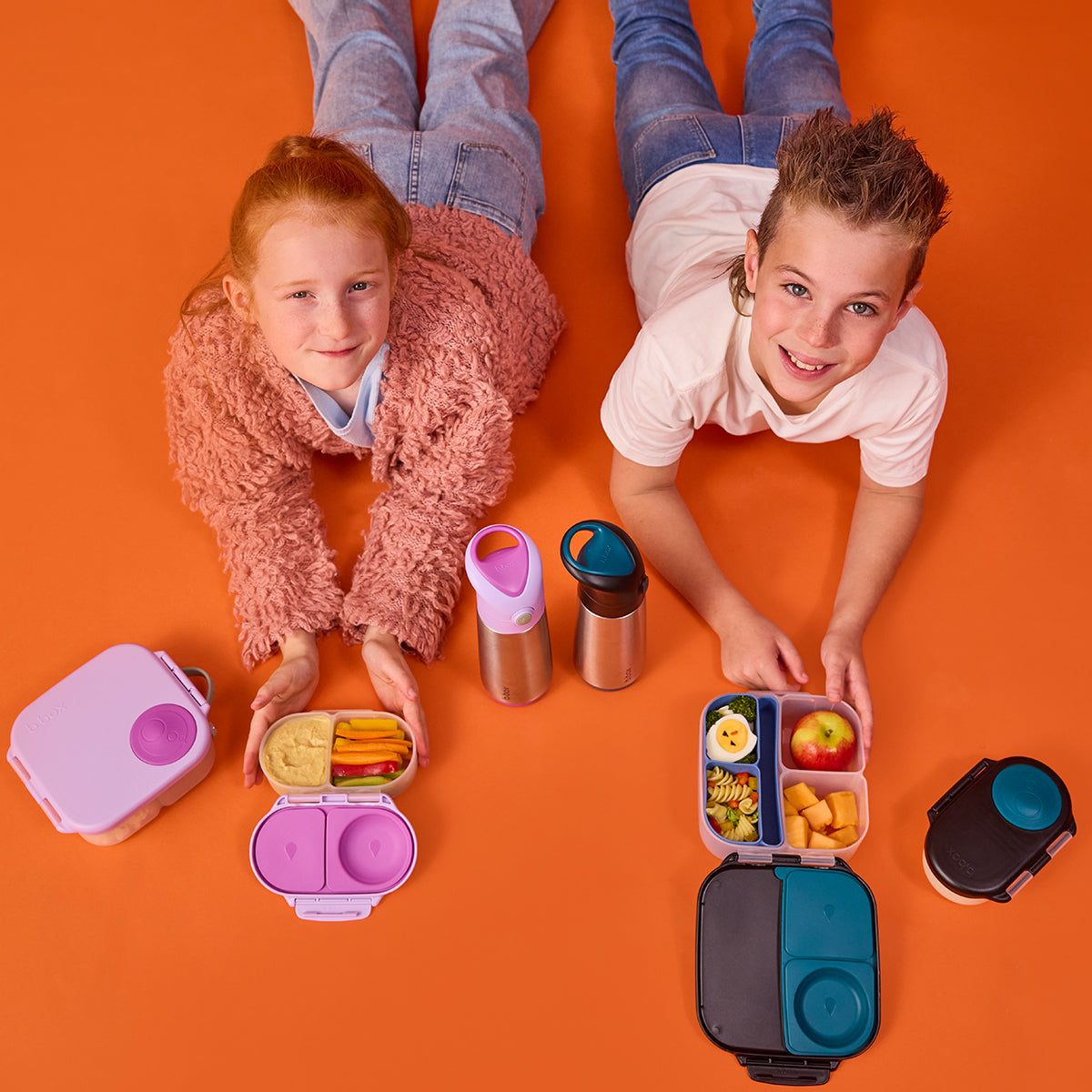 silicone bento tray - mini lunchbox - ocean