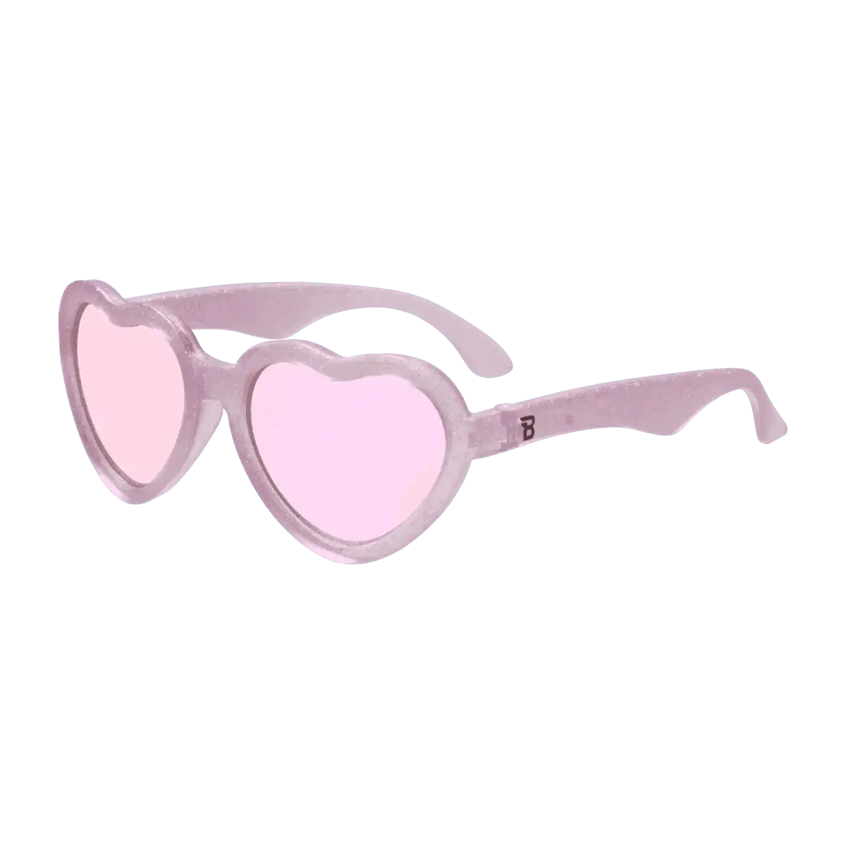 Lunettes de Soleil Babiators - Sparkle Squad Heart | Lavender Mirrored Lenses - Babiators Sunglasses - Sunglasses pour bébé Maroc -www.babyboss.ma