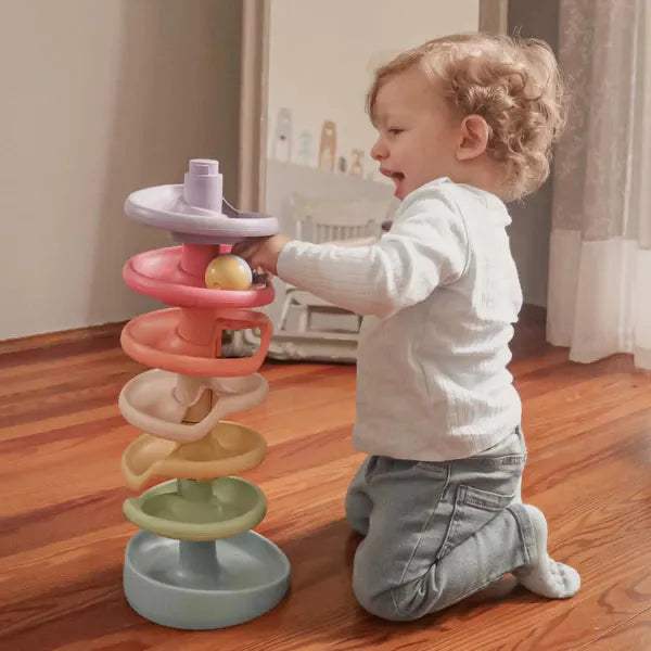 Spiral Tower Evo - Quercetti - pour bébé Maroc -www.babyboss.ma