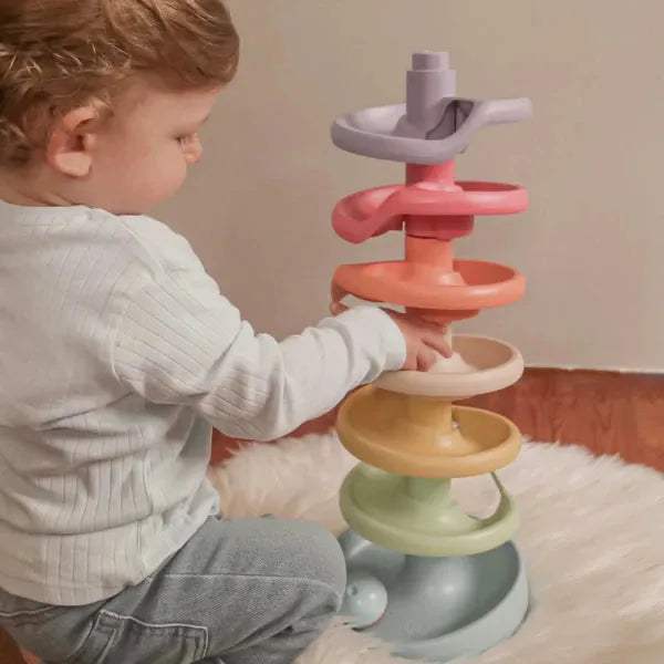 Spiral Tower Evo - Quercetti - pour bébé Maroc -www.babyboss.ma
